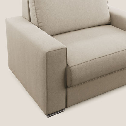 Dream poltrona letto in tessuto smacchiabile T05 beige