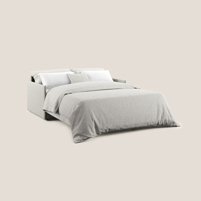 Evans Divano letto in tessuto ecosostenibile lino