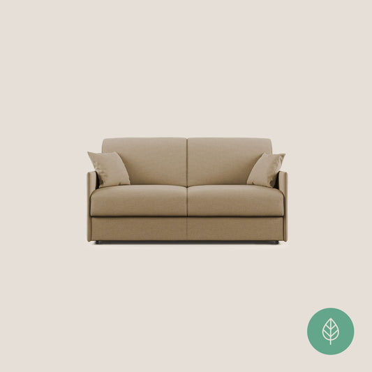 Evans Divano letto in tessuto Ecosostenibile beige