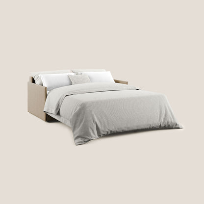 Evans Divano letto in tessuto Ecosostenibile beige