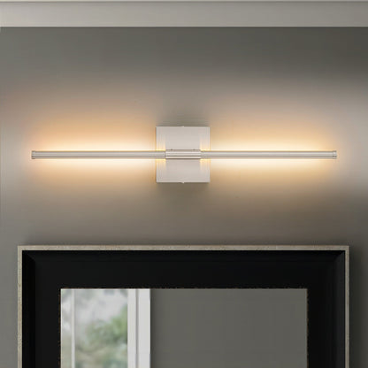 1-Light 23.6 in. Modern Linear Dimmable Integrated LED Bathroom Vanity Light Wall Sconce