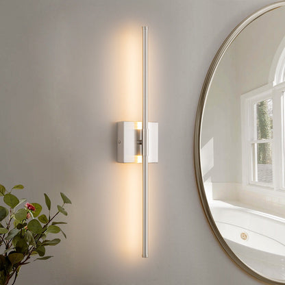 1-Light 23.6 in. Modern Linear Dimmable Integrated LED Bathroom Vanity Light Wall Sconce