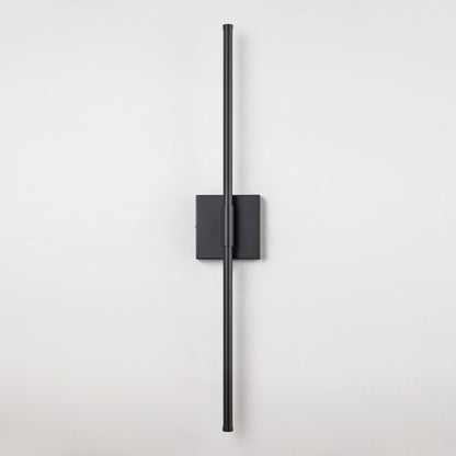 1-Light Black/ Gold/ Nickel Modern Long Linear Strip Wall Sconce Dimmable LED Bathroom Vanity Light