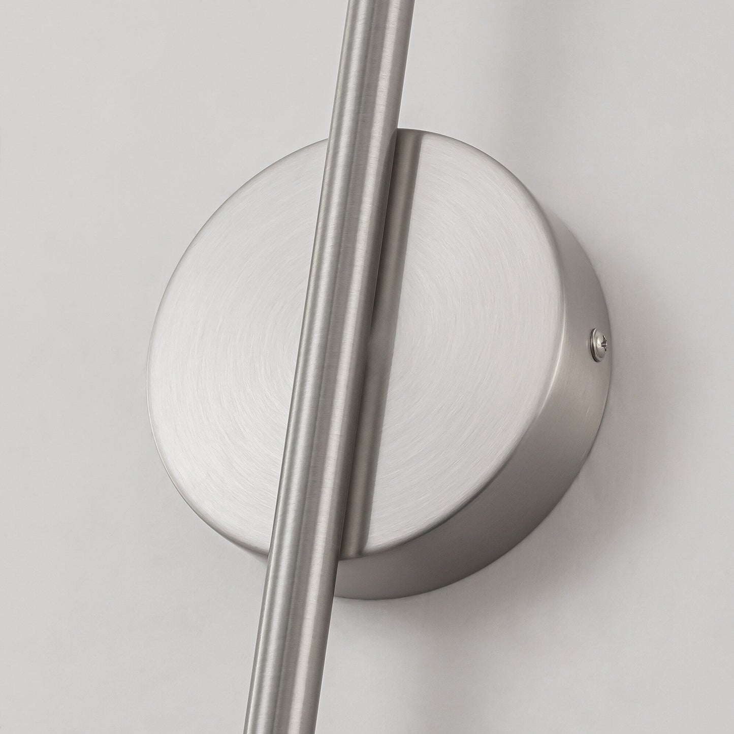 1-Light Black/ Gold/ Nickel Modern Long Linear Strip Wall Sconce Dimmable LED Bathroom Vanity Light