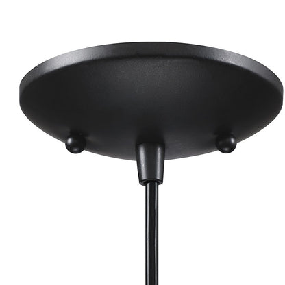 1-Light Kitchen Island Teardrop Clear Glass Pendant（1 or 3-pack can be chosen)