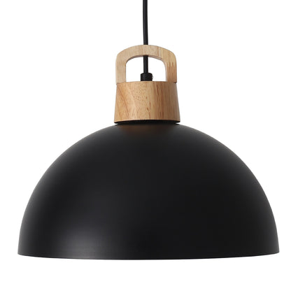 1-Light Modern Pendant Light Fixture with Plug-in Switch for Kitchen Island