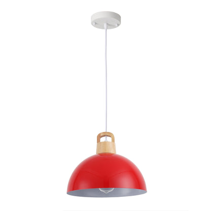 1-Light Modern Pendant Light Fixture with Plug-in Switch for Kitchen Island