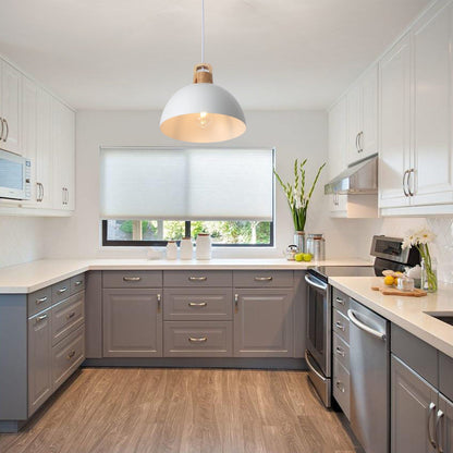 1-Light Modern Pendant Light Fixture with Plug-in Switch for Kitchen Island