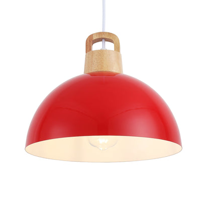 1-Light Modern Pendant Light Fixture with Plug-in Switch for Kitchen Island