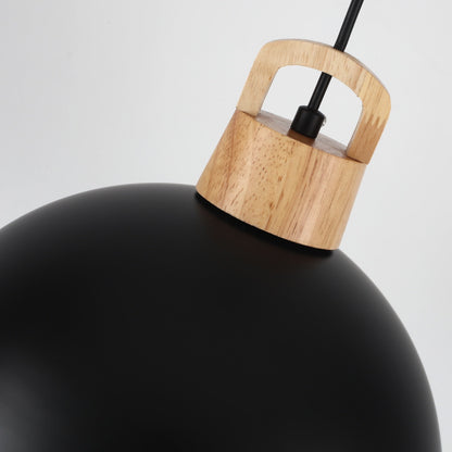 1-Light Modern Pendant Light Fixture with Plug-in Switch for Kitchen Island