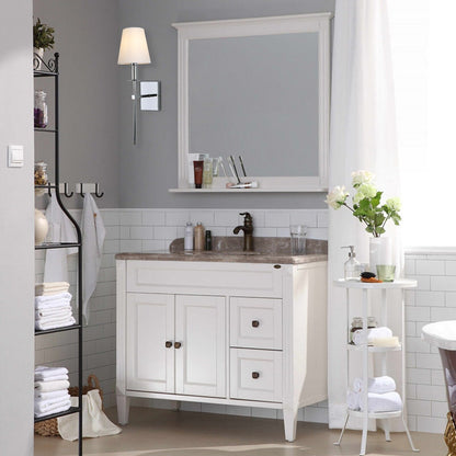 1-Light Wall Sconce with White Fabric Shade