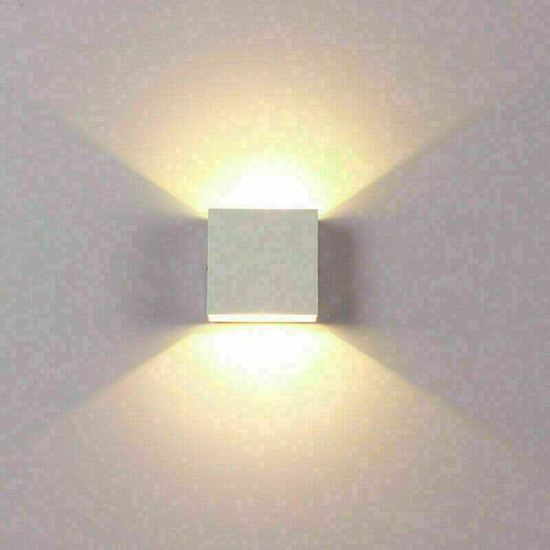 1 Pc LED Wall Lights Up Down Cube Sconce Lamp