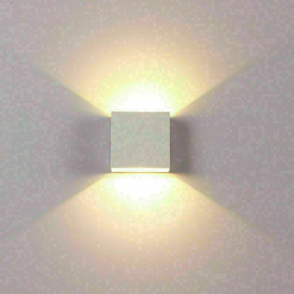 1 Pc LED Wall Lights Up Down Cube Sconce Lamp