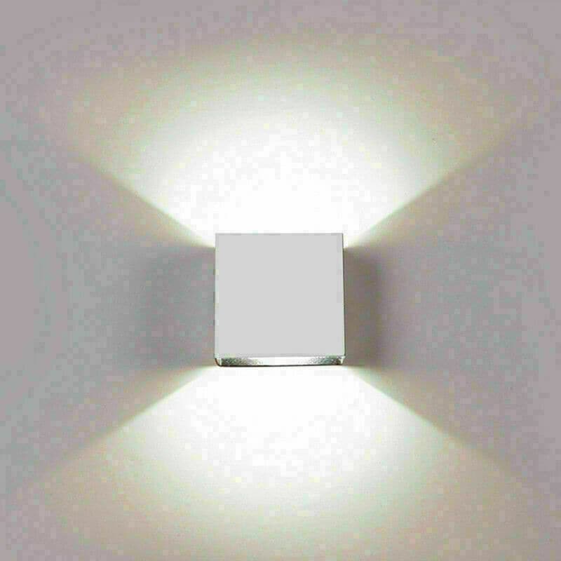 1 Pc LED Wall Lights Up Down Cube Sconce Lamp