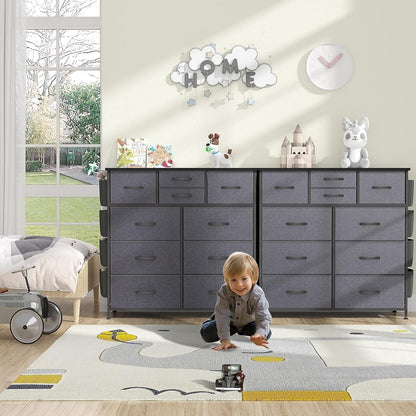 10 Drawer Dresser Fabric Closet Storage Tower Organizer Unit Bedroom