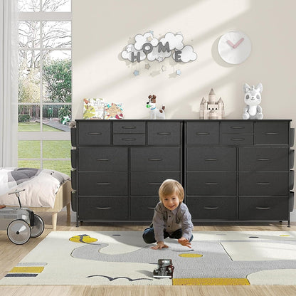 10 Drawer Dresser Fabric Closet Storage Tower Organizer Unit Bedroom