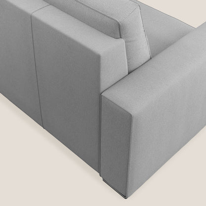 Dream poltrona letto in tessuto smacchiabile T05 grigio
