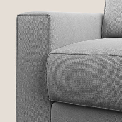 Dream poltrona letto in tessuto smacchiabile T05 grigio