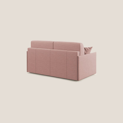 Evans Divano letto in tessuto ecosostenibile salmone