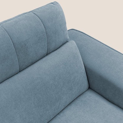 Clark Divano modulare 3 sedute con opzione relax elettrico in tessuto smacchiabile impermeabile T17 carta da zucchero