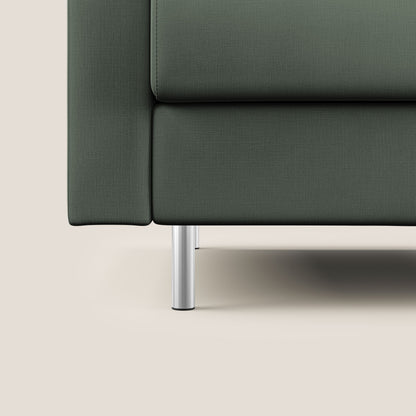 Andromeda divano letto matrimoniale in velluto morbido impermeabile T01 verde