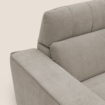 Clark Divano modulare con opzione relax elettrico in tessuto smacchiabile impermeabile T17 beige