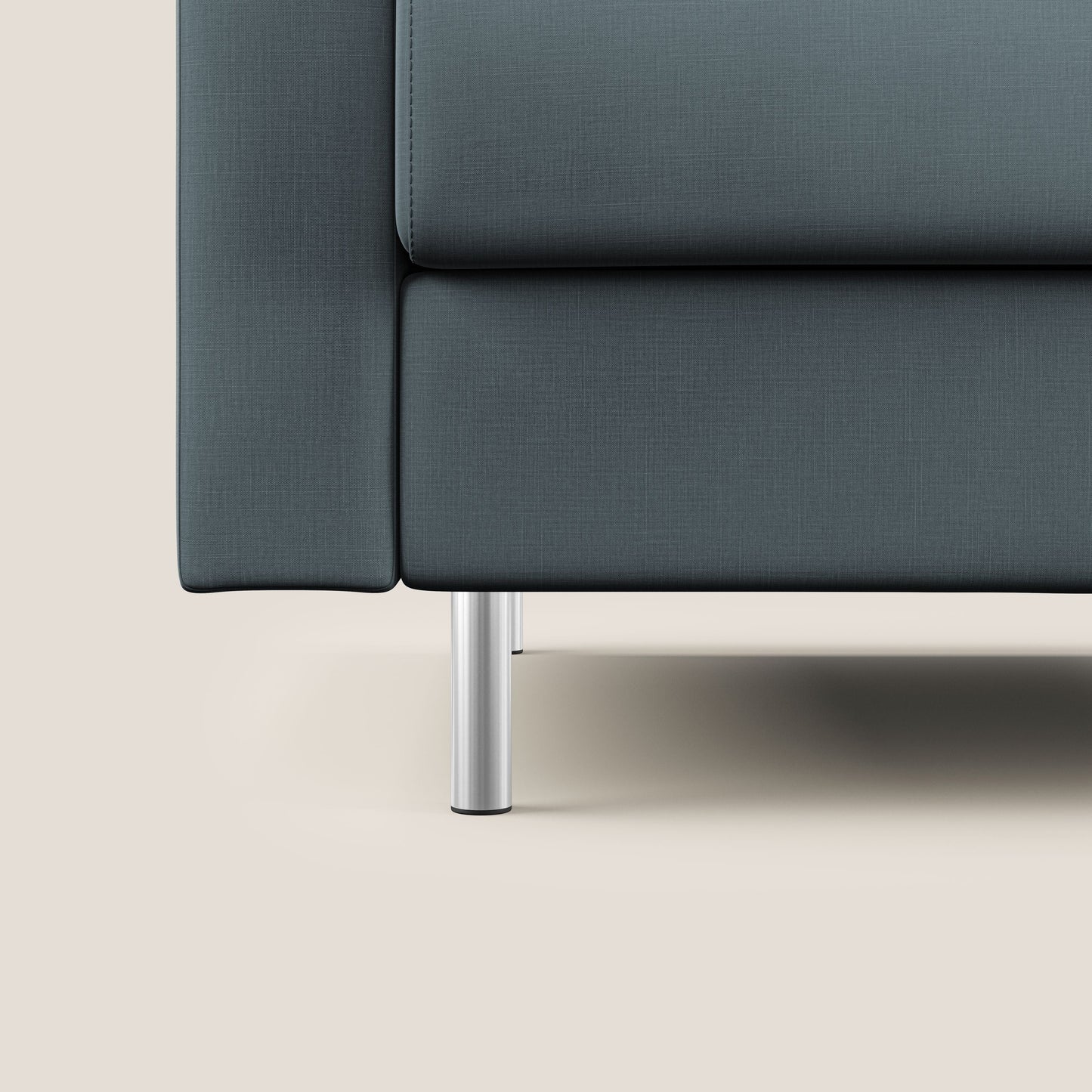 Andromeda divano letto matrimoniale in velluto morbido impermeabile T01 petrolio