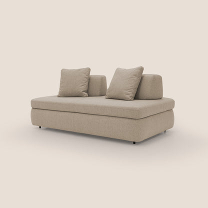 Gransasso Divano letto matrimoniale dal DESIGN innovativo in tessuto impermeabile T03 beige