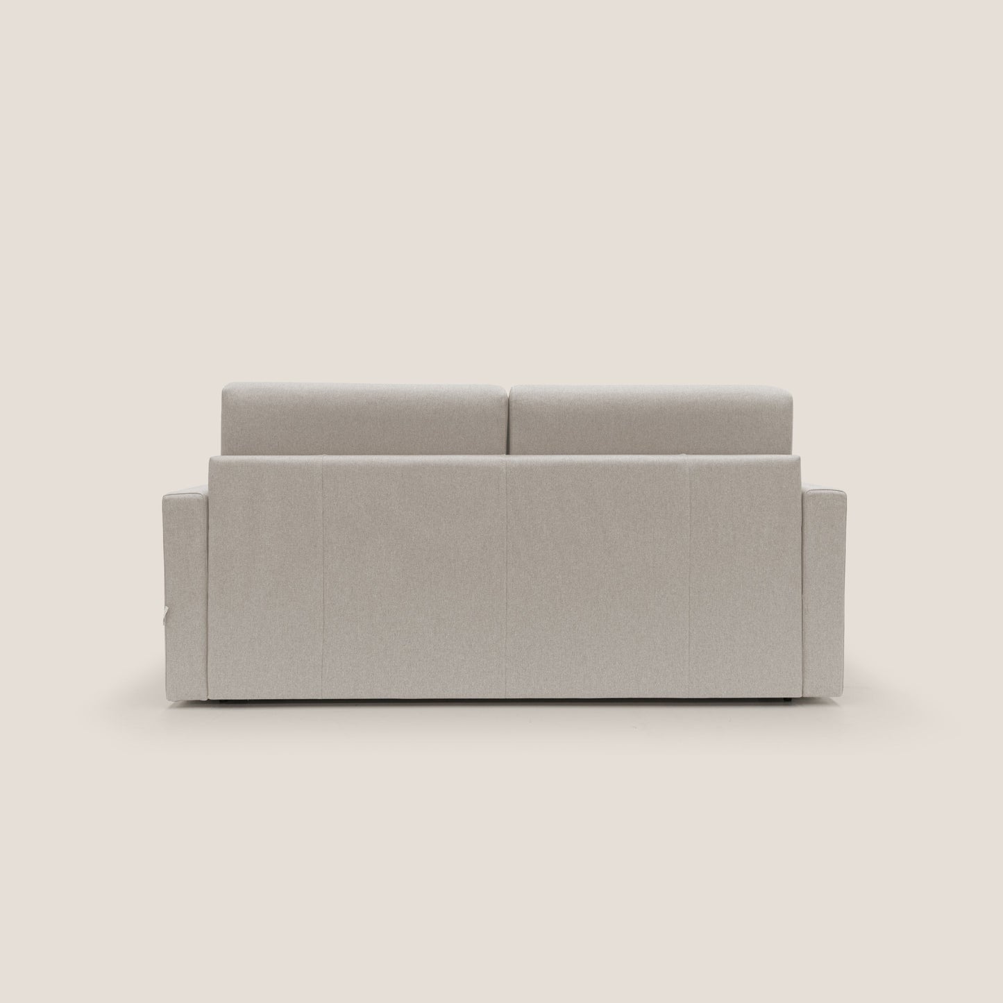 Chris Divano letto matrimoniale in tessuto impermeabile T13 panna