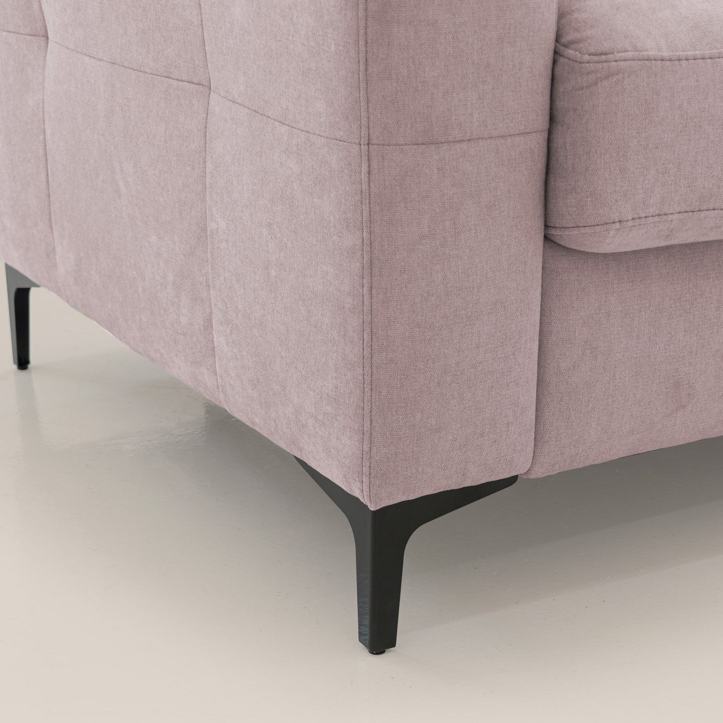 Gardenia divano letto materasso alto 18 cm con poggiatesta reclinabili e rivestimento impermeabile T02 rosa