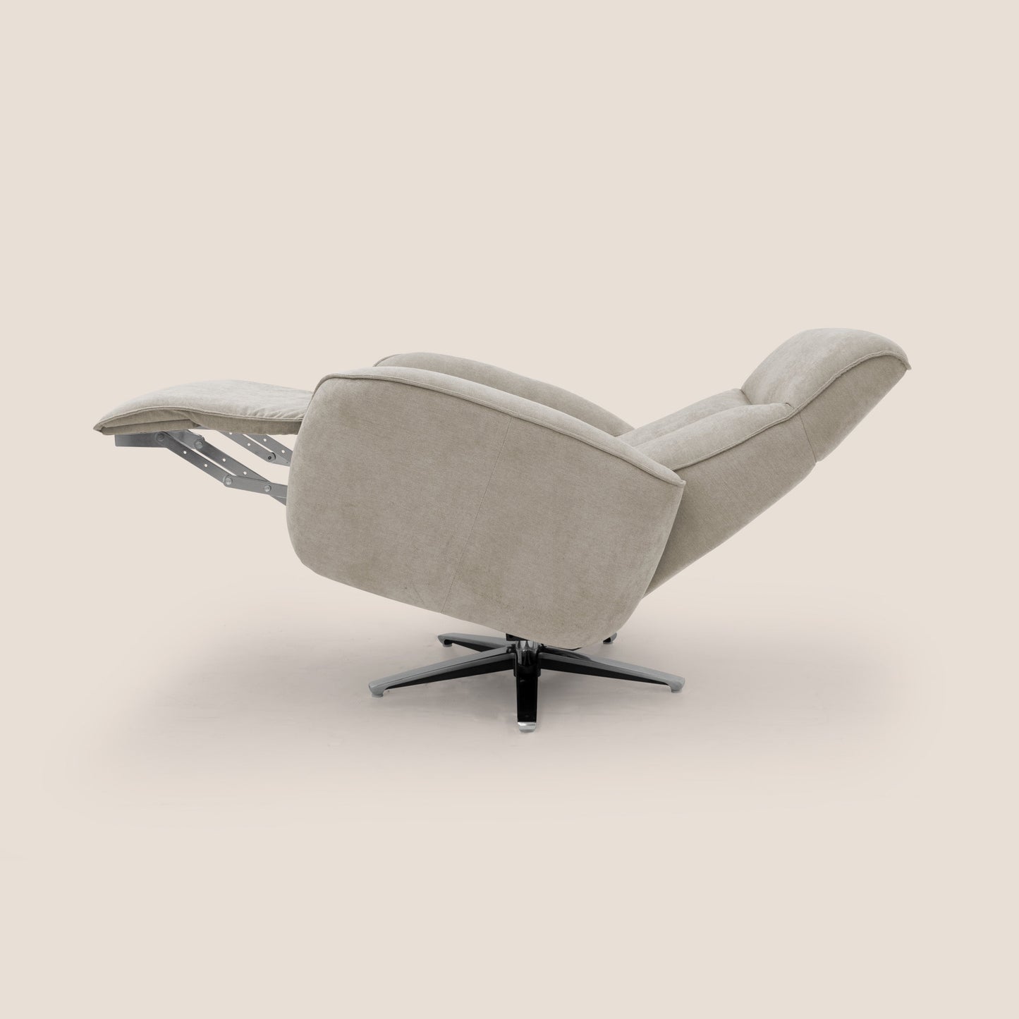 EVA Poltroncina RELAX in morbido tessuto impermeabile T02 panna