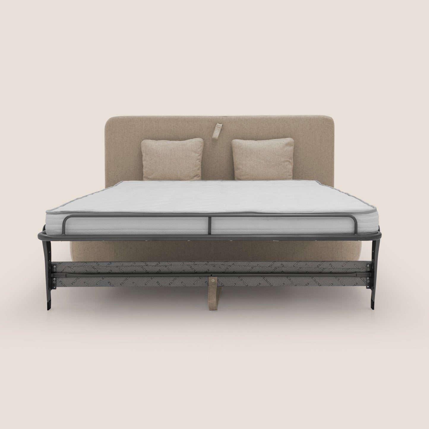 Gransasso Divano letto matrimoniale dal DESIGN innovativo in tessuto impermeabile T03 beige