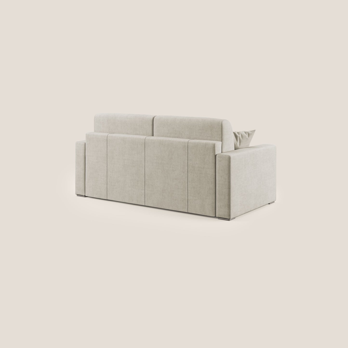 Miglior Divano letto matrimoniale in tessuto impermeabile T02 panna