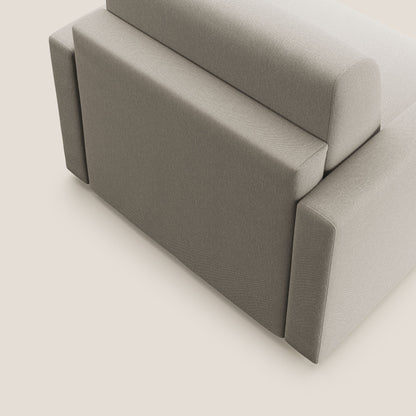 Chris poltrona letto in tessuto impermeabile T13 panna