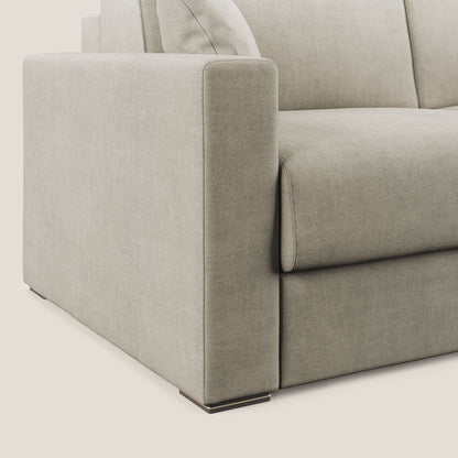 Miglior Divano letto matrimoniale in tessuto impermeabile T02 panna