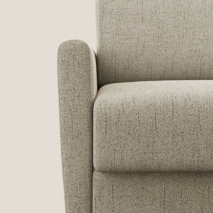 Edgar poltrona letto in tessuto felis impermeabile T03 beige