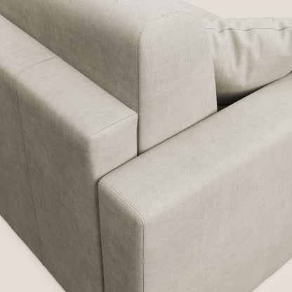 Miglior Divano letto matrimoniale in tessuto impermeabile T02 panna