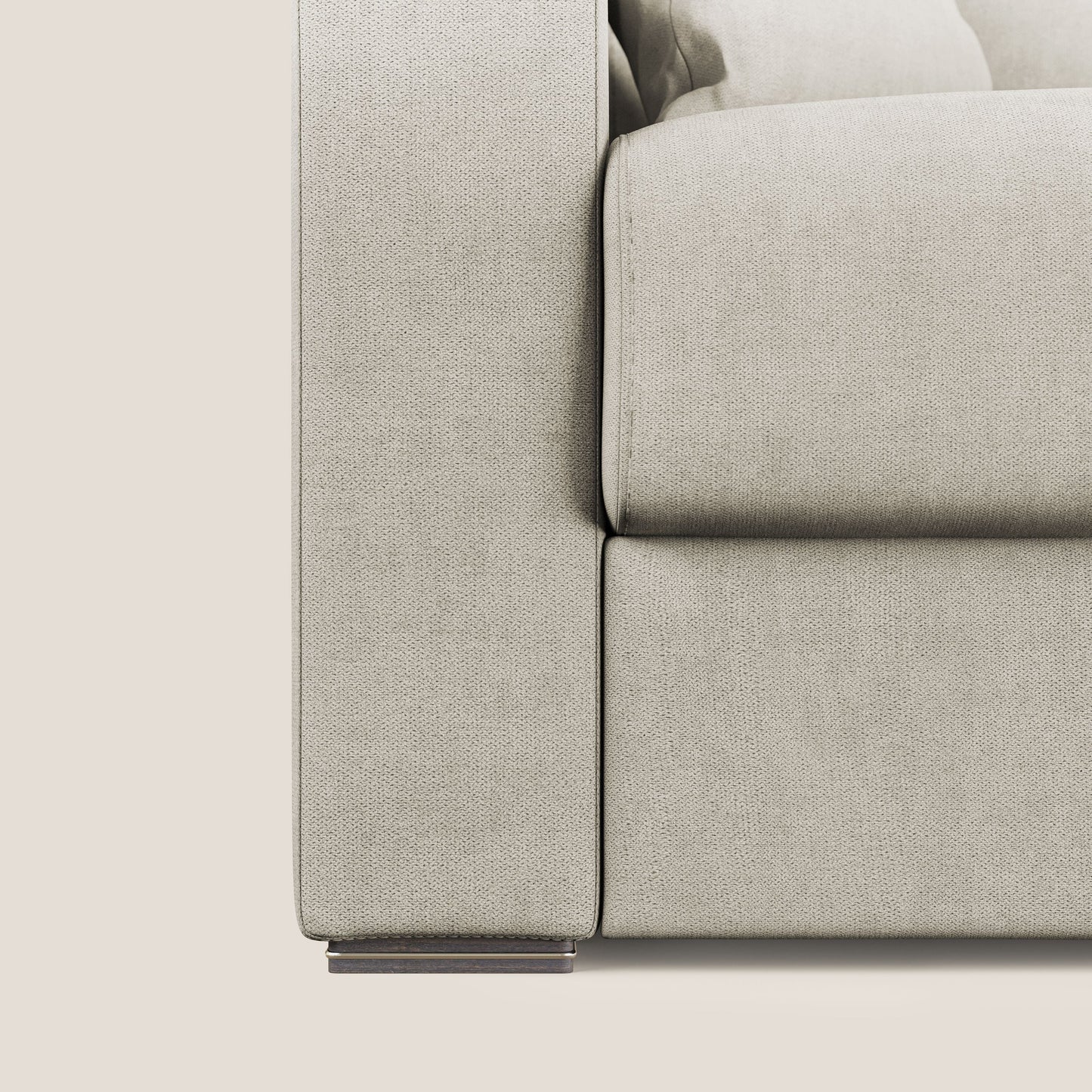 Miglior Divano letto matrimoniale in tessuto impermeabile T02 panna