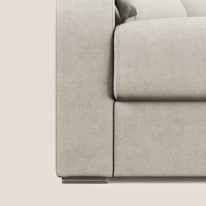 Miglior Divano letto matrimoniale in tessuto impermeabile T02 panna