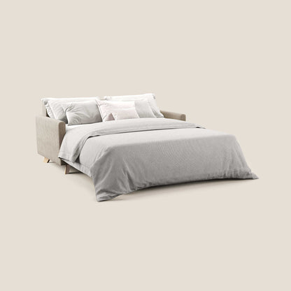 Edgar divano letto matrimoniale in tessuto felis impermeabile T03 beige 