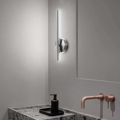 Modern Industrial Minimalist Metal LED Integrated Linear Strip Wall Light Sconce