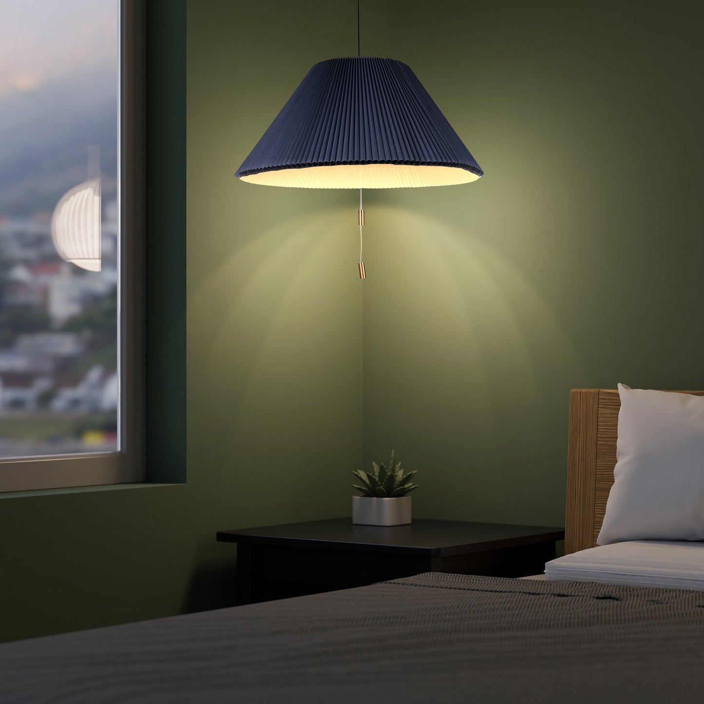 16-23 Postmodern LED Pendant Light with Adjustable Shade