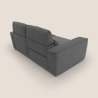 Clark Divano modulare con opzione relax elettrico in tessuto smacchiabile impermeabile T17 antracite