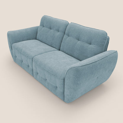 Cerbero divano 2 e 3 posti in morbido bouclé impermeabile T07 carta da zucchero