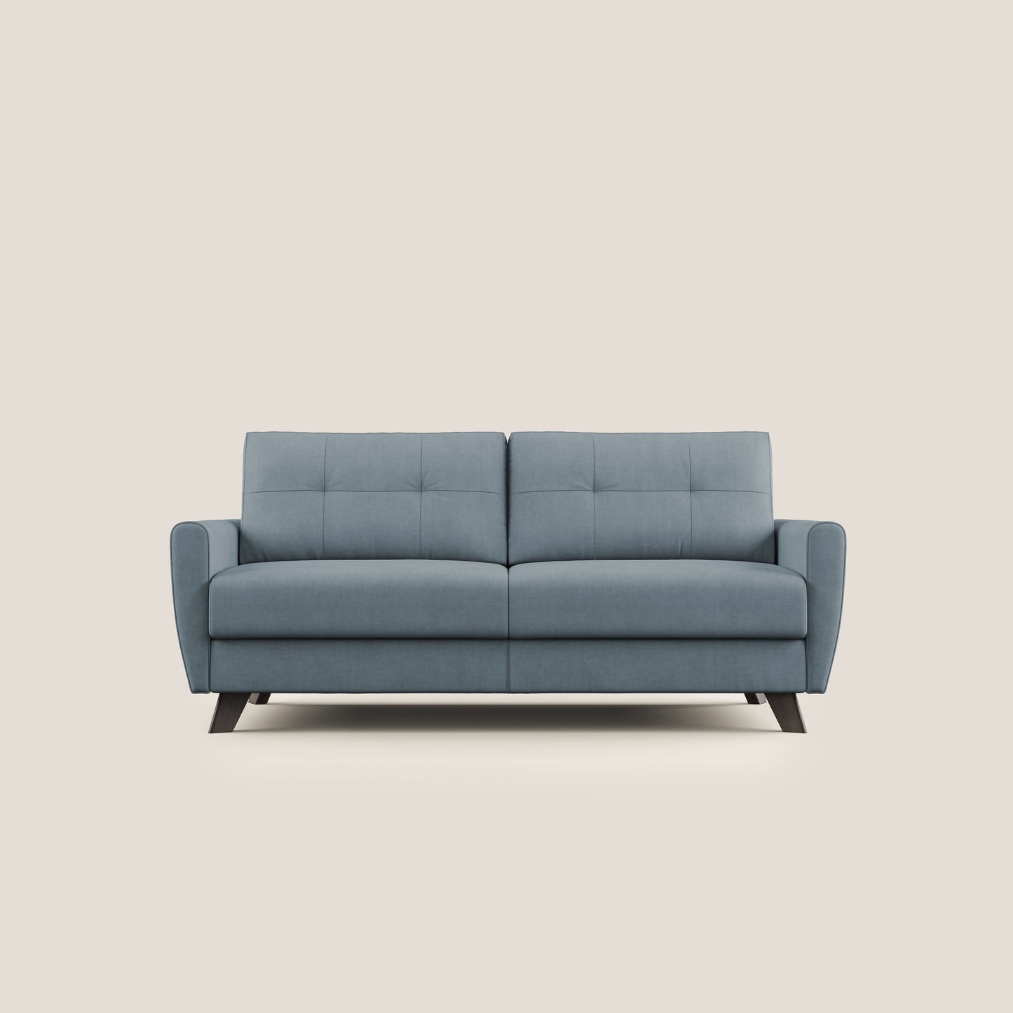 Callisto Divano letto matrimoniale in tessuto morbido impermeabile T02 carta da zucchero