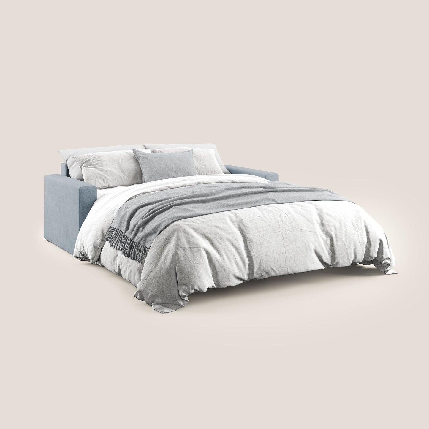 Best Divano letto matrimoniale in tessuto impermeabile T02 carta da zucchero