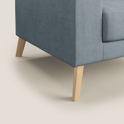 Poltroncina danese in tessuto morbido impermeabile T02 carta da zucchero