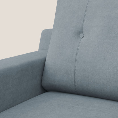 Poltroncina danese in tessuto morbido impermeabile T02 carta da zucchero