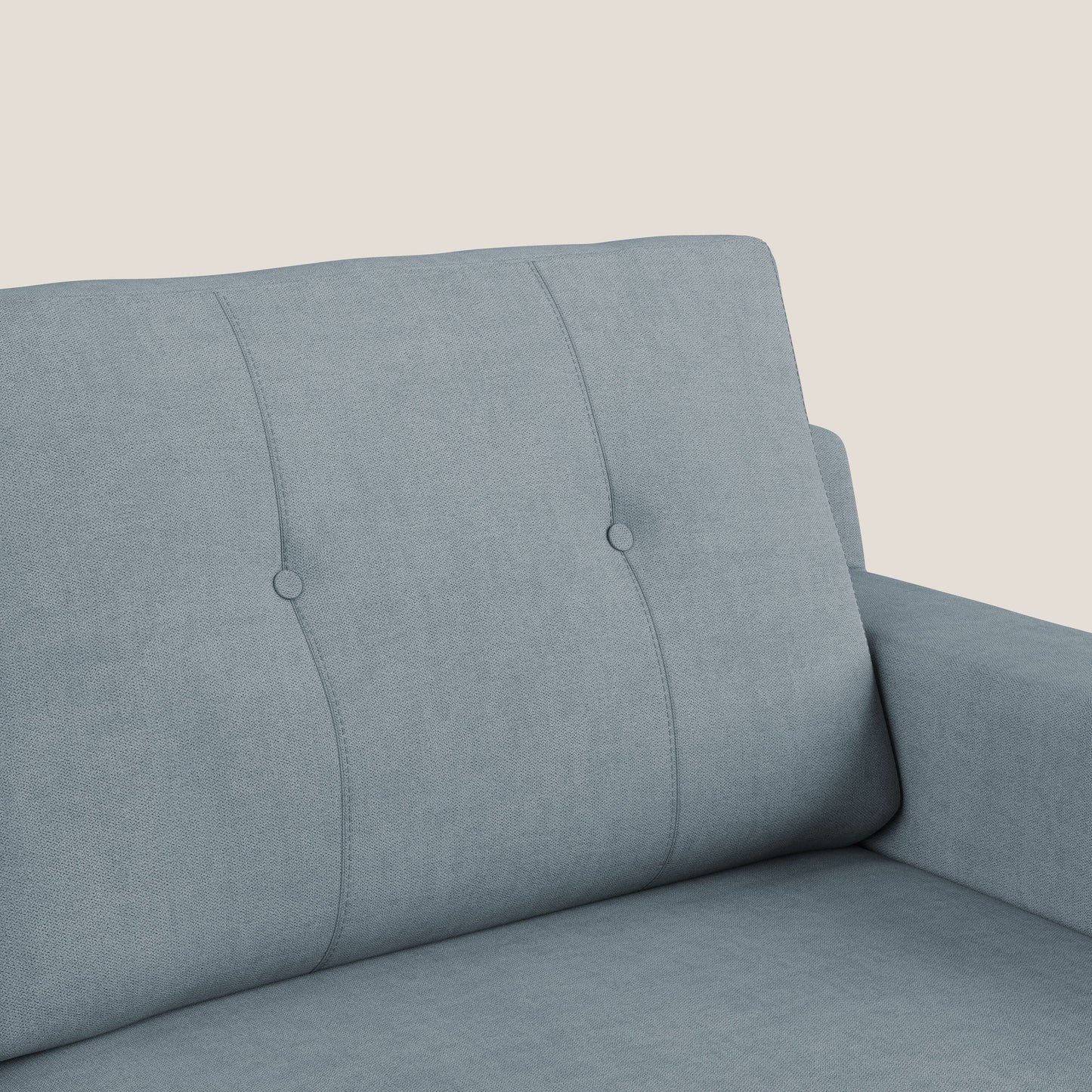 Divano danese moderno in tessuto morbido impermeabile T02 carta da zucchero