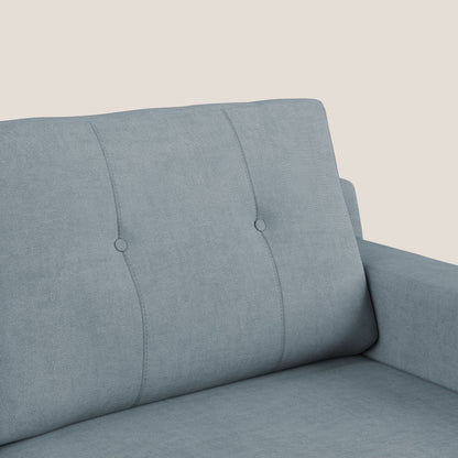 Divano danese moderno in tessuto morbido impermeabile T02 carta da zucchero